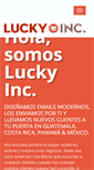 Mobile Screenshot of lucky-inc.com